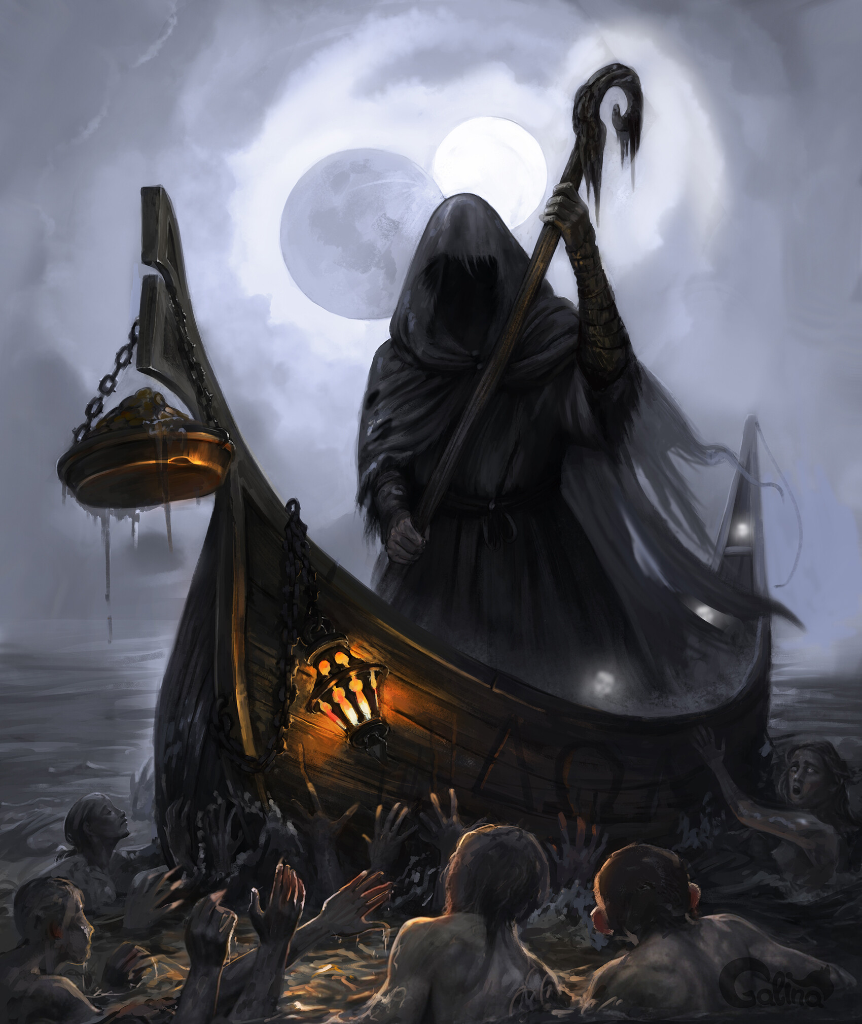 Charon's Boat